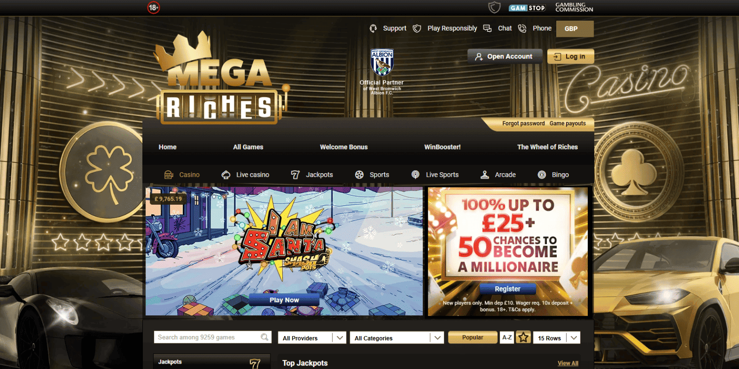 Mega Riches Casino