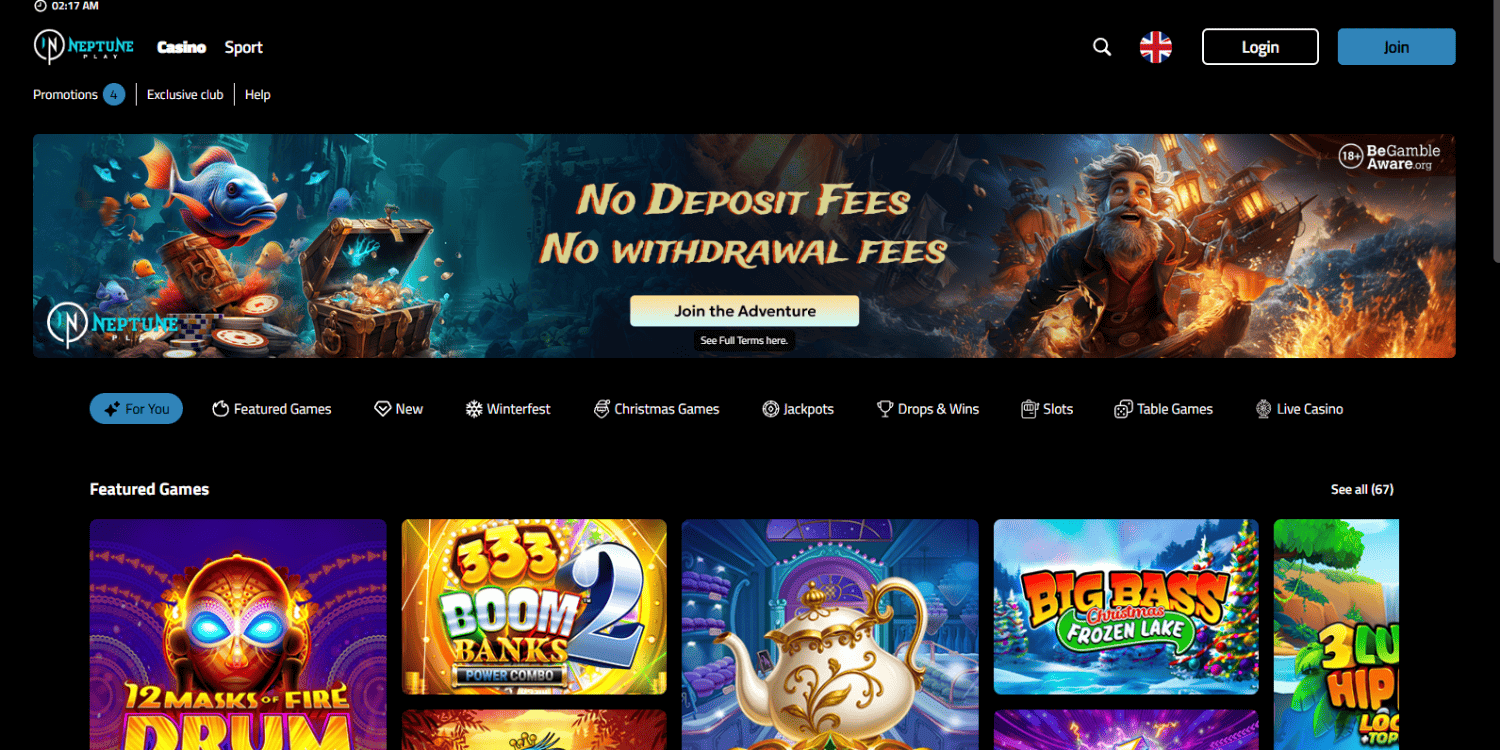 Neptune Play Casino